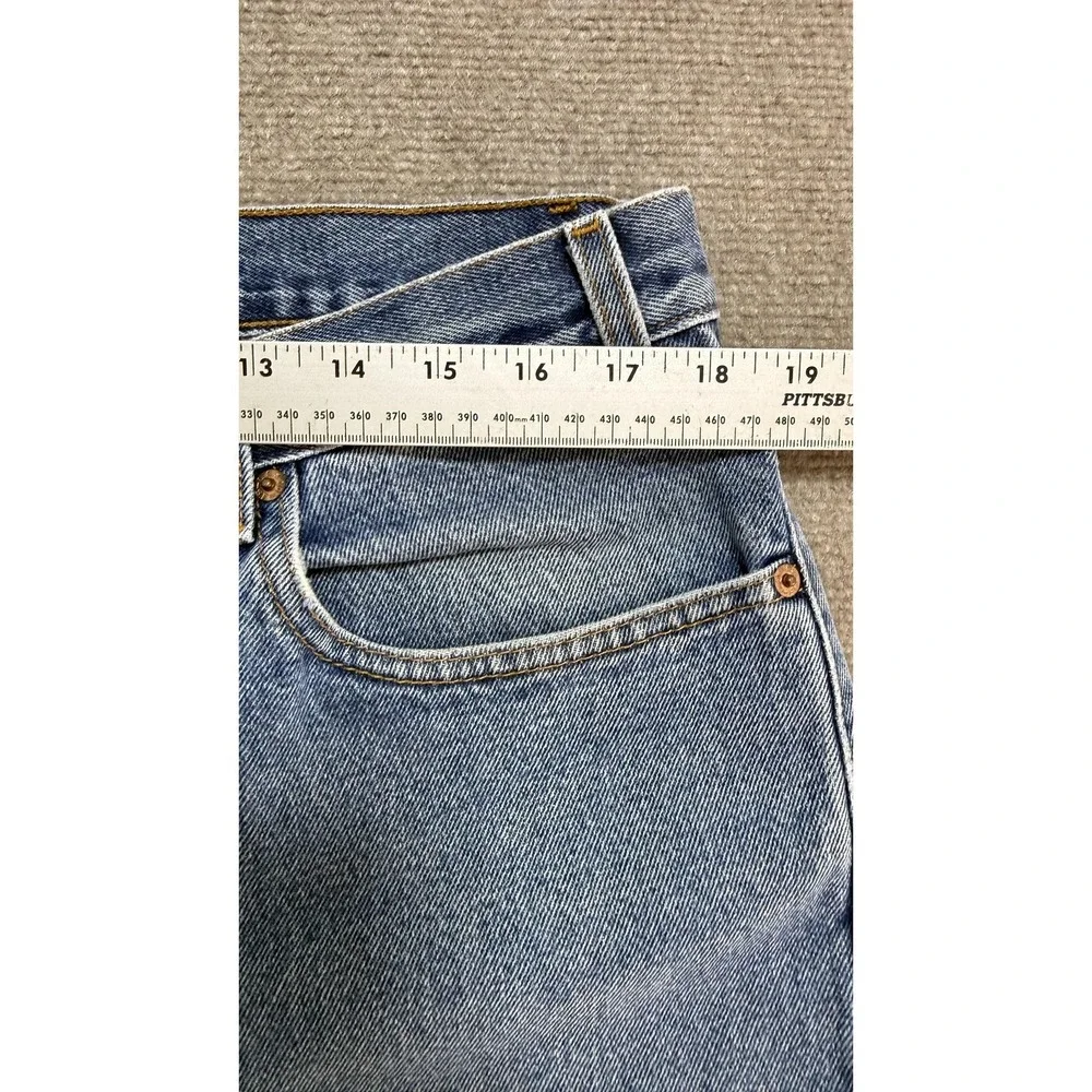 Vintage 1999 Levis 505 Jeans Mens 38x32 Blue Denim Regular‎ Fit Straight Leg Y2K